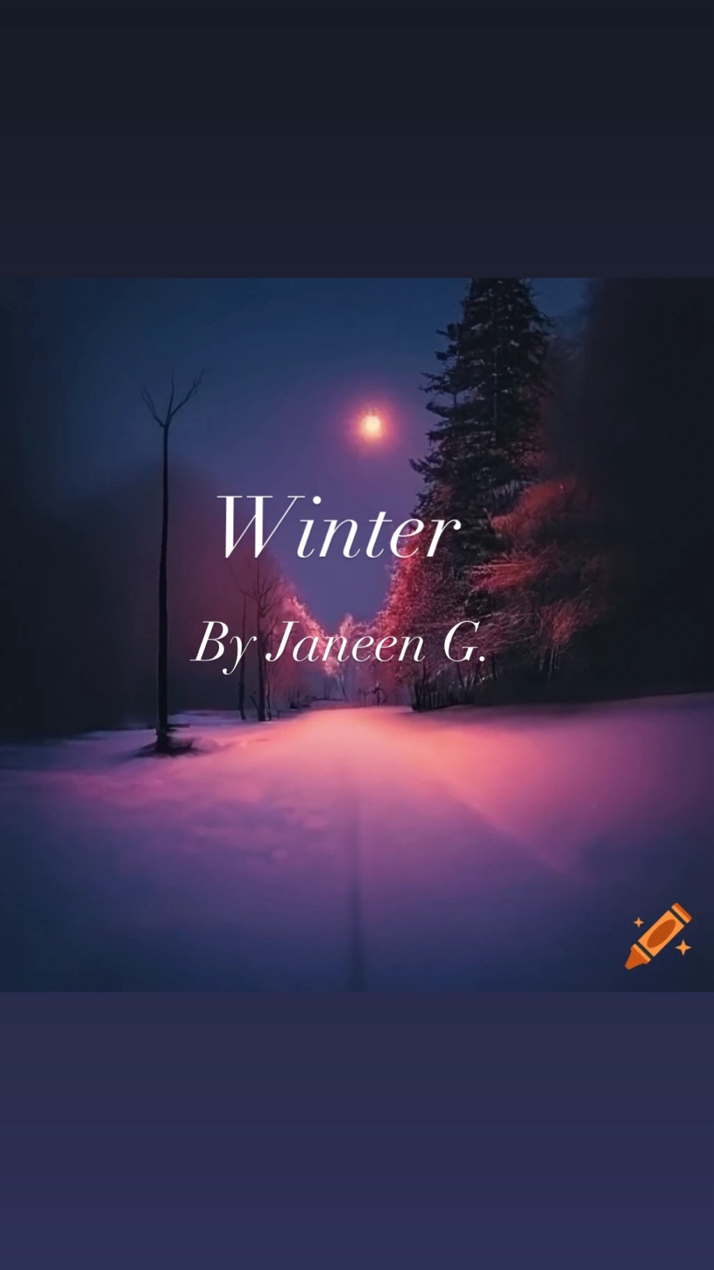 Winter: Video Poetry Edit